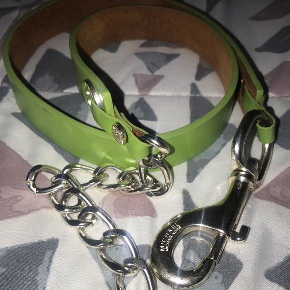 Michael Kors Green Belt vintage Medium - Picture 2 of 4